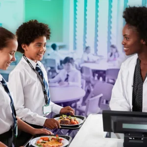 School Cafeteria Operations Service / student