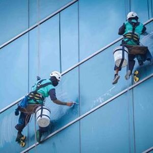 Glass Façade Cleaning – External (Per Visit)