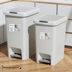 Soft-Close Foot Pedal Bin