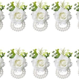 Silk Flower Corsage Pin (10 pack)