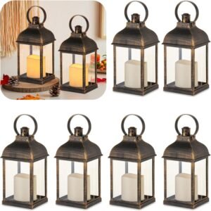 Rustic Lantern Candle Holders (6 pack)
