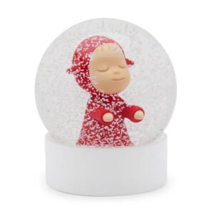 Yoshitomo Nara Little Wanderer Snow Globe - Red