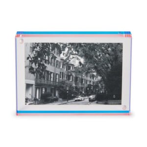 Nicolai Canetti Dual-Color Magnetic Picture Frame - Blue/Pink