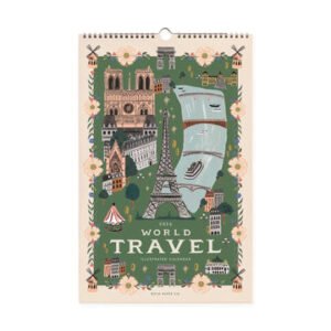 2026 World Travel Wall Calendar
