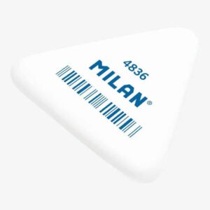 Milan White Triangular Eraser 4836