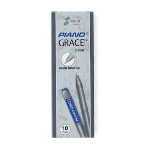 Piano Grace Ballpen Blue 0.7mm Pack of 10